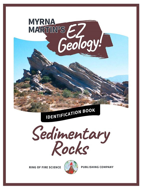 ID Sedimentary Rocks Ebook by Myrna Martin – EZ Geology.com