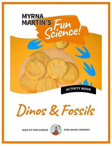 Dinos and Fossils Activity Book by Myrna Martin